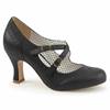 Pin Up Couture - FLAPPER35 Pumps - Black Product image